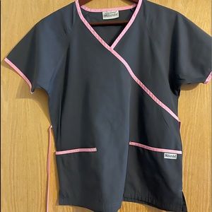 Medium size various brands scrub tops
